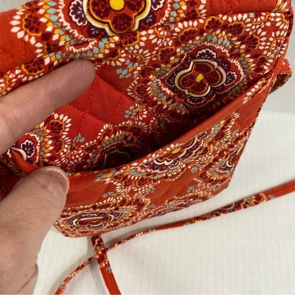 Vera Bradley MINI BOHO HIPSTER
Crossbody PAPRIKA Shoulder
Bag Purse Organizer - Picture 13 of 15